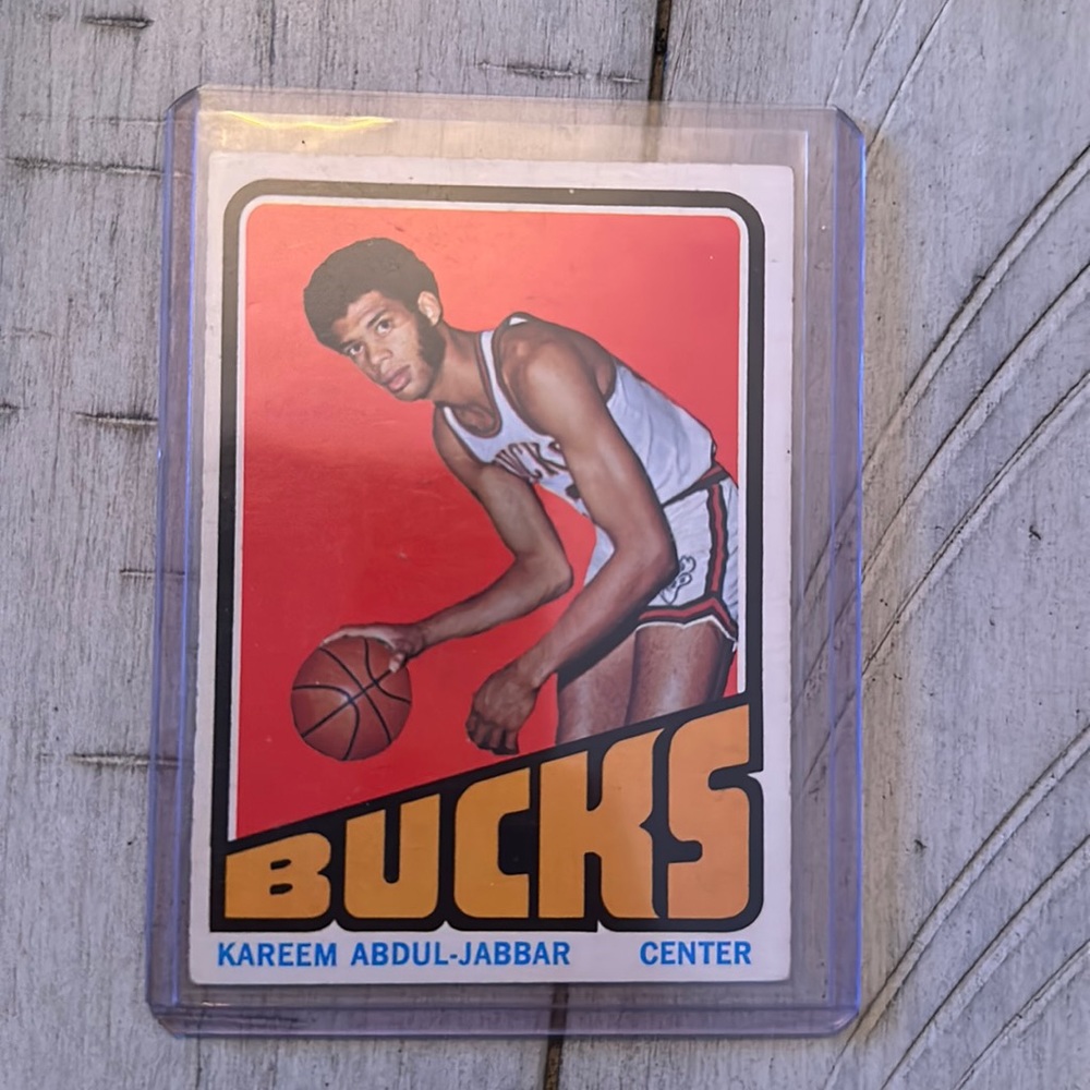 Kareem Abdul Jabbar Bucks Card